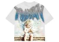 Mixed Emotions White Dove Rhinestone Tee