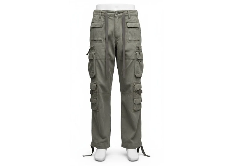 Multi Cargo Pants Black