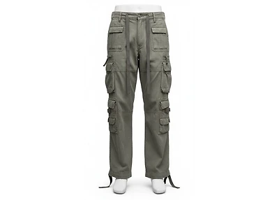 Multi Cargo Pants Black
