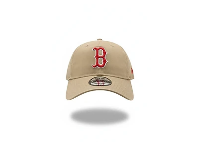 New Era Boston RedSox Khaki 9Twenty Strapback Hat
