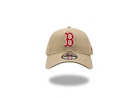New Era Boston RedSox Khaki 9Twenty Strapback Hat