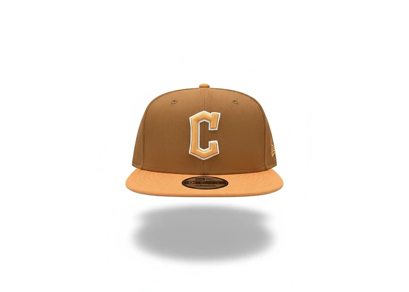 New Era Cleveland Guardians Color Pack Brown 9Fifty Snapback