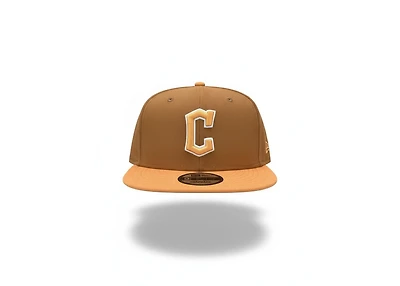 New Era Cleveland Guardians Color Pack Brown 9Fifty Snapback