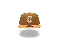 New Era Cleveland Guardians Color Pack Brown 9Fifty Snapback