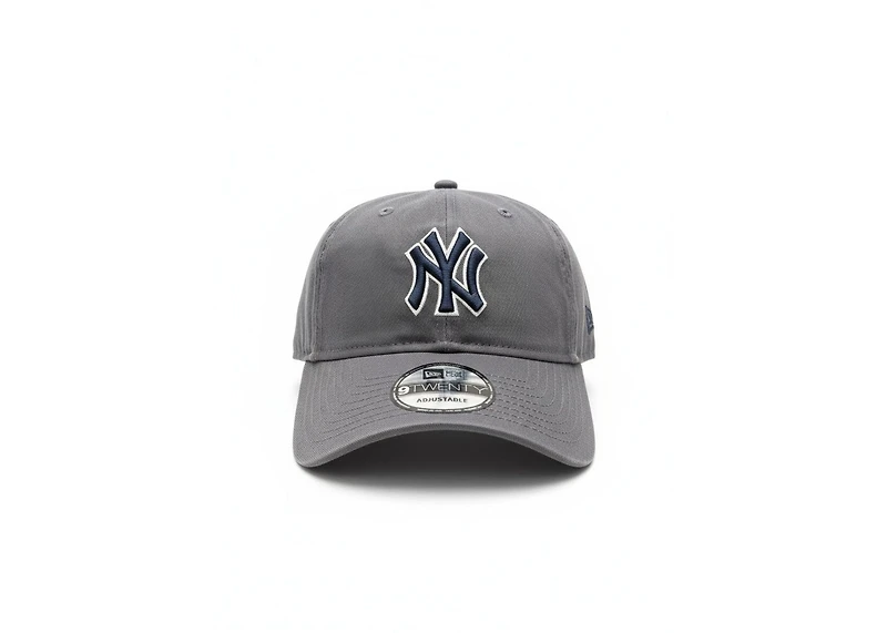 New Era New York Yankees Grey 9Twenty Strapback Hat