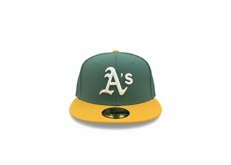 New Era Oakland Athletics World Series Pop Sweat 59Fifty Fitted Hat