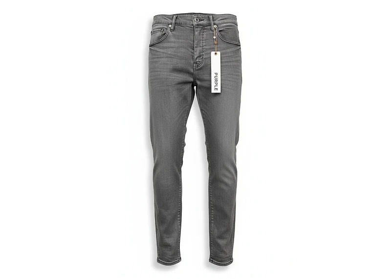 Purple Brand Midnight Coated Black Skinny Jeans
