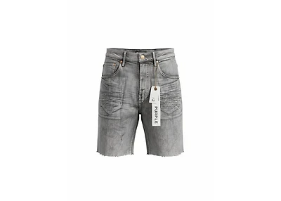 Purple Brand Washed Iridescent Pearl Black Shorts
