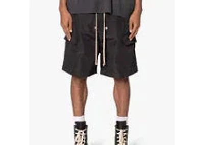 RAVE DOUBLE CARGO SHORTS [BLACK]
