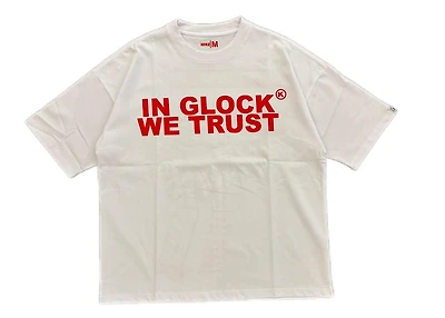Glock We Trust Tee White