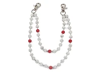 Pocket Chain Silver/Red