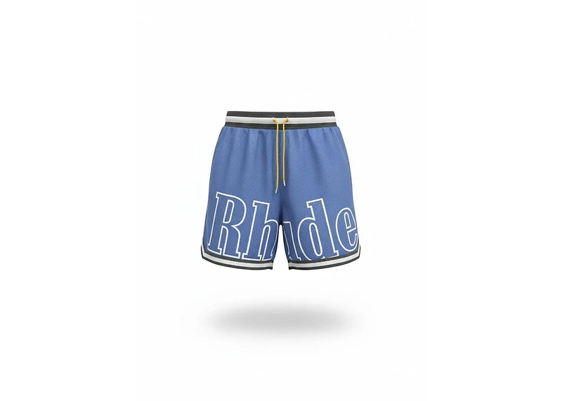 Rhude Court Logo Short - Navy