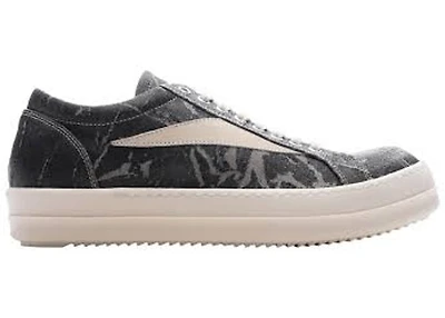 Rick Owens DRKSHDW Vintage Sneaker Black Wash