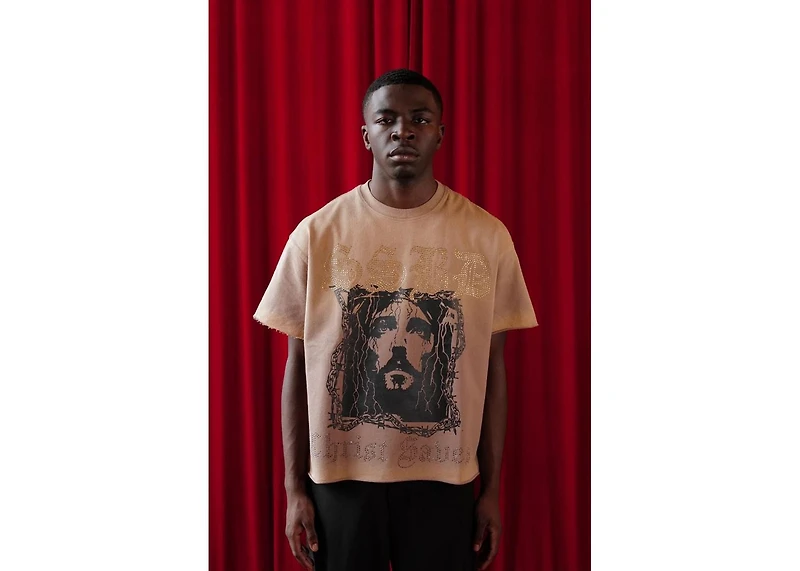 SSBD White Christ Saves Tee