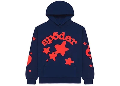 Sp5der Beluga Hoodie Navy