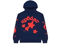 Sp5der Beluga Hoodie Navy