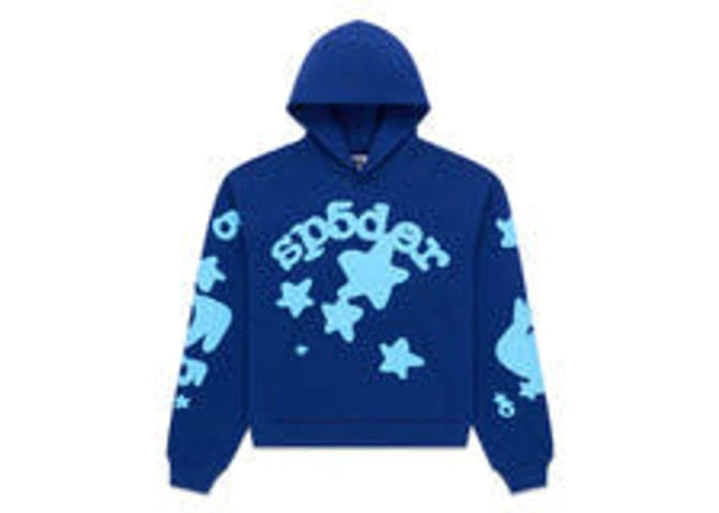 Sp5der Beluga Hoodie Navy