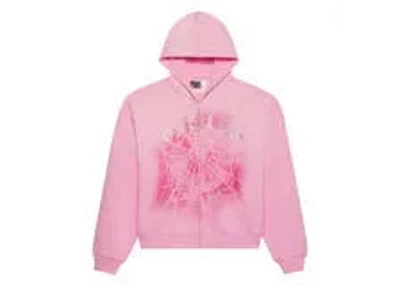 Sp5der OG Web v2 Spray Zip Hoodie