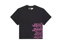 Sp5der Stacked Tee Black