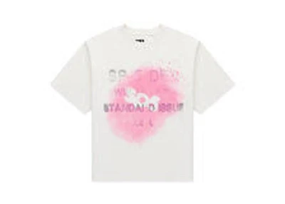 Sp5der Standard Issue Tee White - Damaged