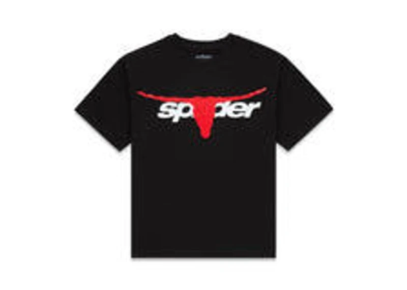 Sp5der TX 5 Flag Tee Black