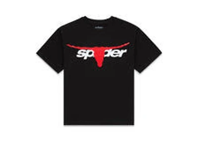 Sp5der TX 5 Flag Tee Black