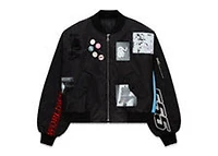 Sp5der Vet Bomber Jacket Black