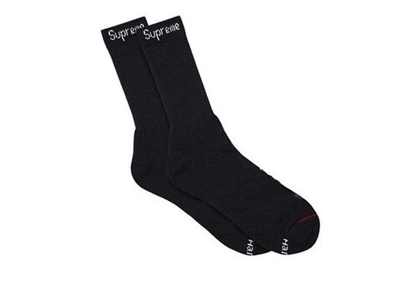 Supreme Hanes Crew Socks (1 Pair