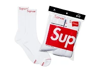 Supreme Hanes Crew Socks (4 Pack