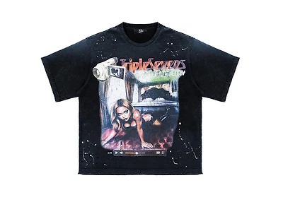 Triple Sevens Film Star Black Tee