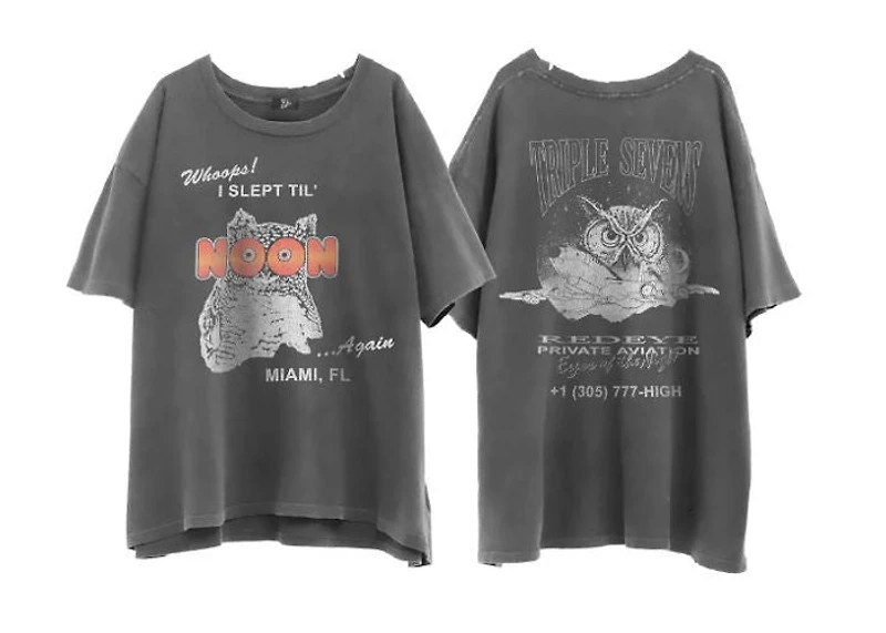 Triple Sevens Night Owl Tee