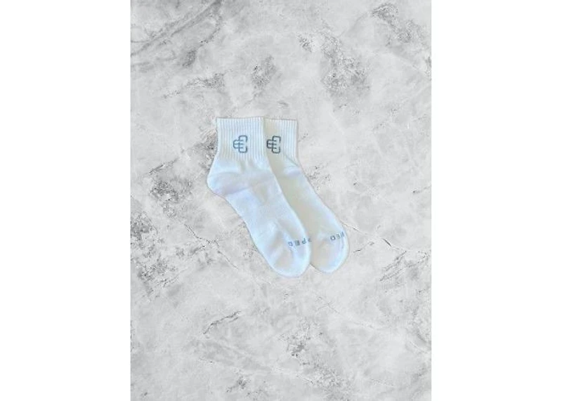 Copped White / UNC Ankle Socks 3-Pack