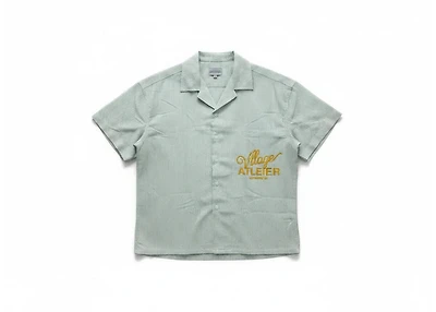 V!llage Green Button Up Top