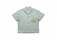 V!llage Green Button Up Top