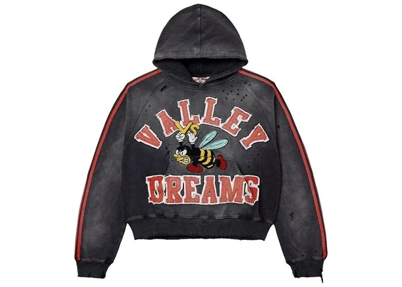 Vale Anthem Pullover Black Hoodie