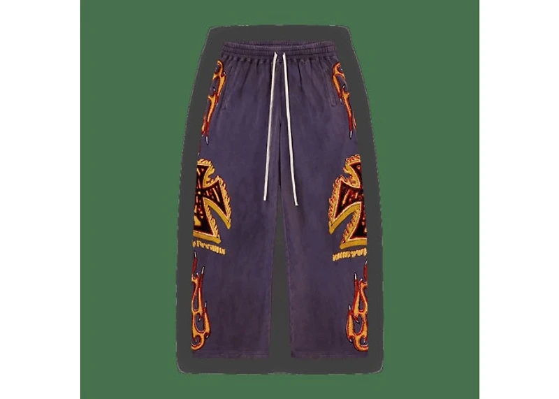 Vale Forever La Flare Purple Sweatpants