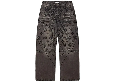 Vale Forever Spades Jeans -  Washed Black