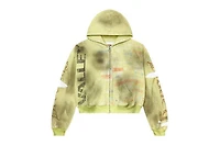 Vale GLITCH ZIP UP [HACK GREEN]