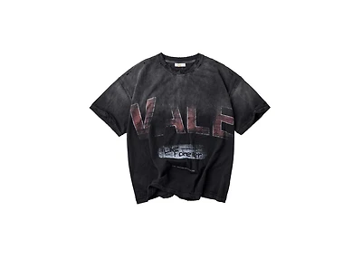 Vale Logo Tee Black