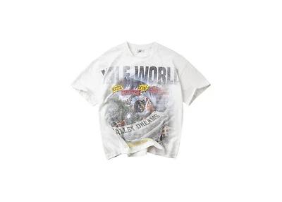 Vale Newspaper Tee White