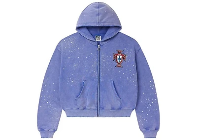 Vale Sea Custered Zip-Up Hoodie