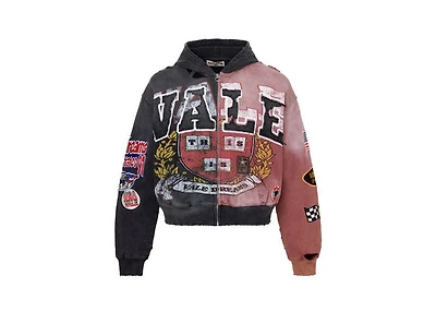 Vale Two Face Zip Up Hoodie