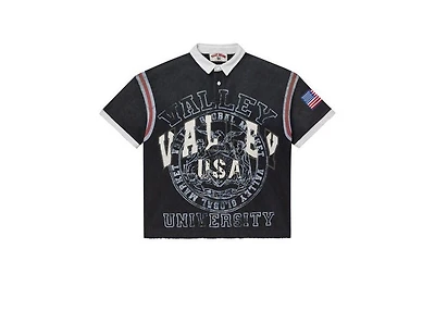 Vale Valley USA Rugby Shirt Black