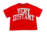 Very Distant Studios Statement Tee Red White