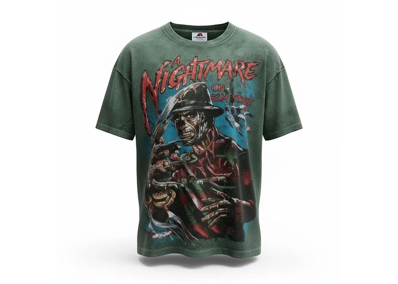 Warren Lotas Claw Man T-Shirt Sunfaded Green