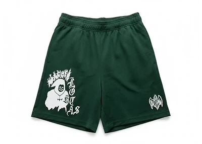 Warren Lotas Dagger Reaper Mesh Green Short