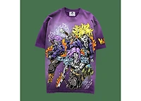 Warren Lotas Jacket Guy T-Shirt Sunfaded Purple
