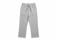 Mani Lightweight Rhinestone Baggy Sweatpants Grey/White
