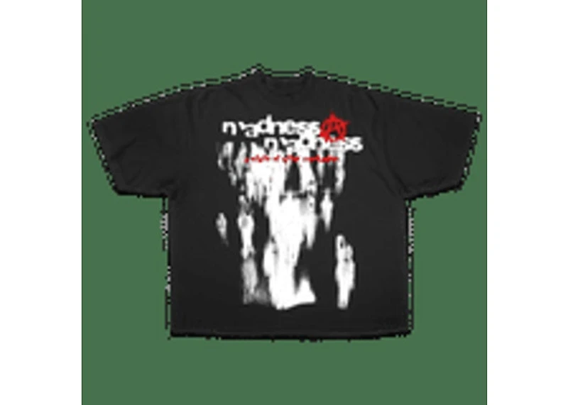 Works of Madness Corrupt Drop Shoulder Tee Black