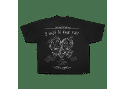 Works of Madness Legal Fun Drop Shoulder Tee Black